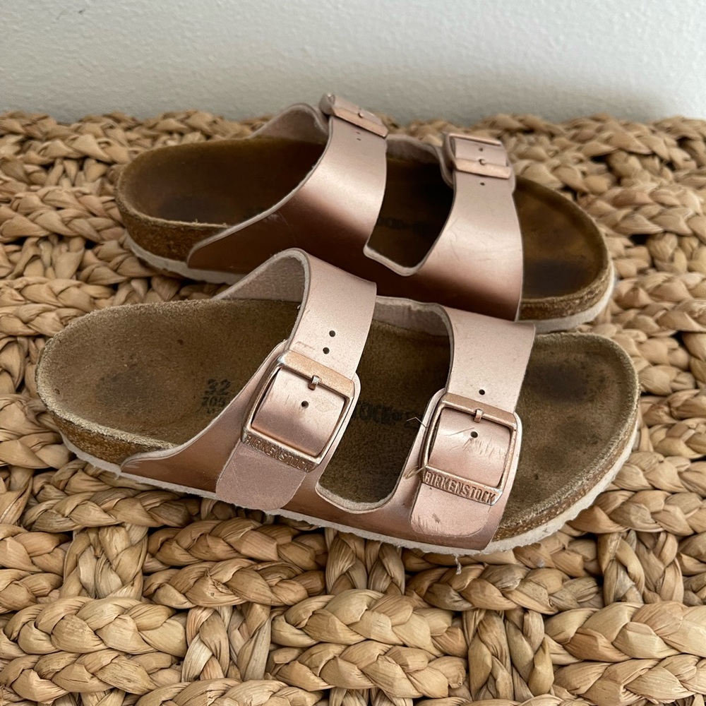 Kids Birkenstock - Arizona Metallic Sandal